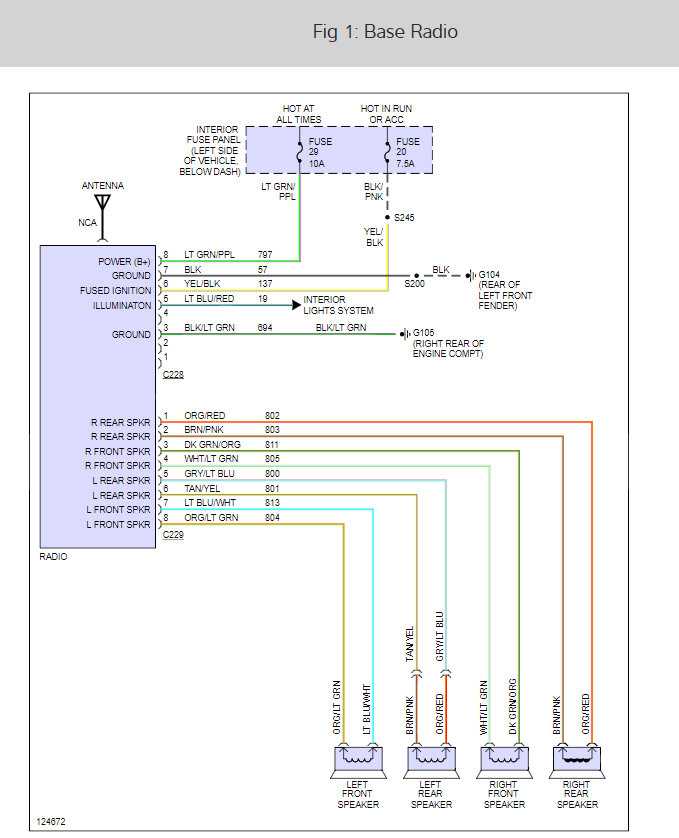 02 ford explorer radio wiring diagram