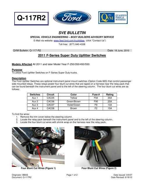 06 f250 wiring diagram
