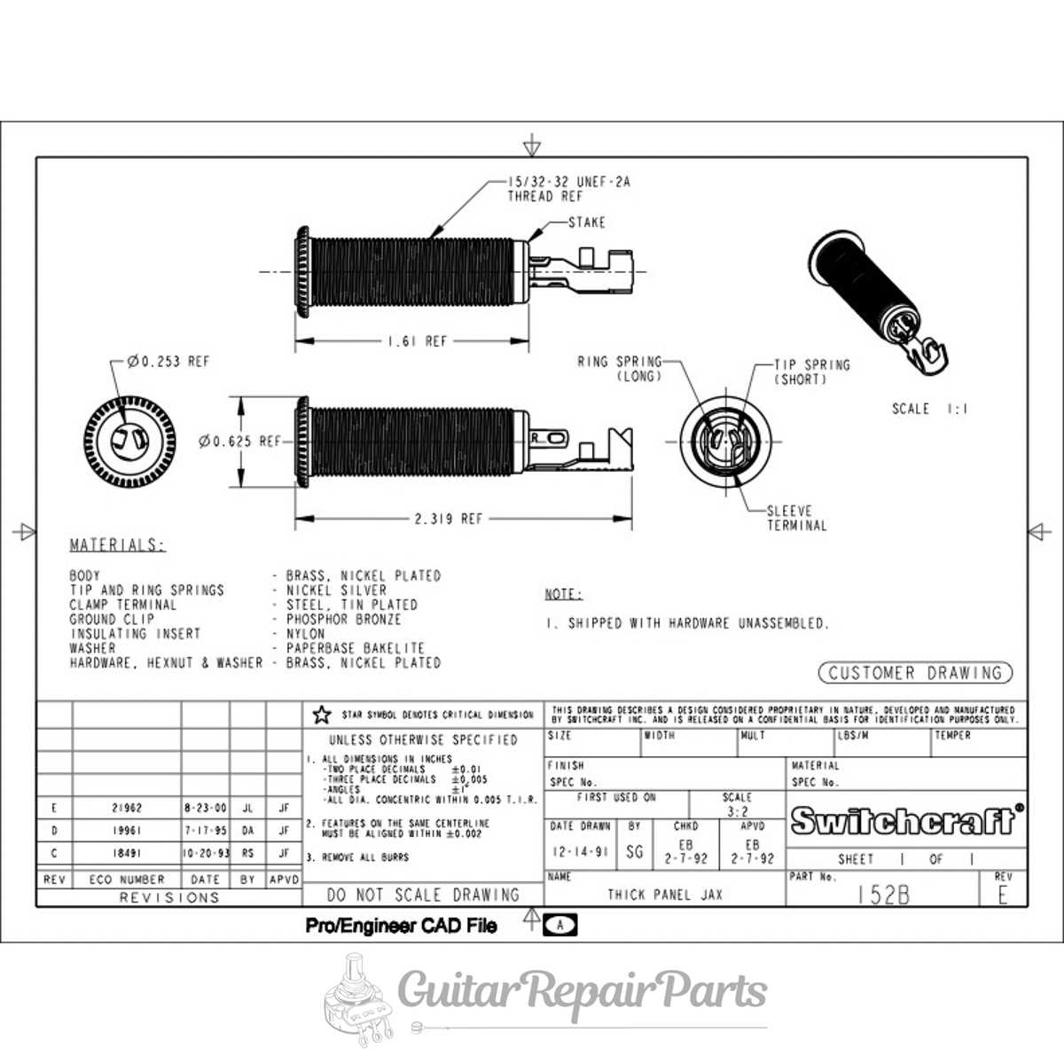 1 4 jack wiring diagram 1 4 jack wiring diagram