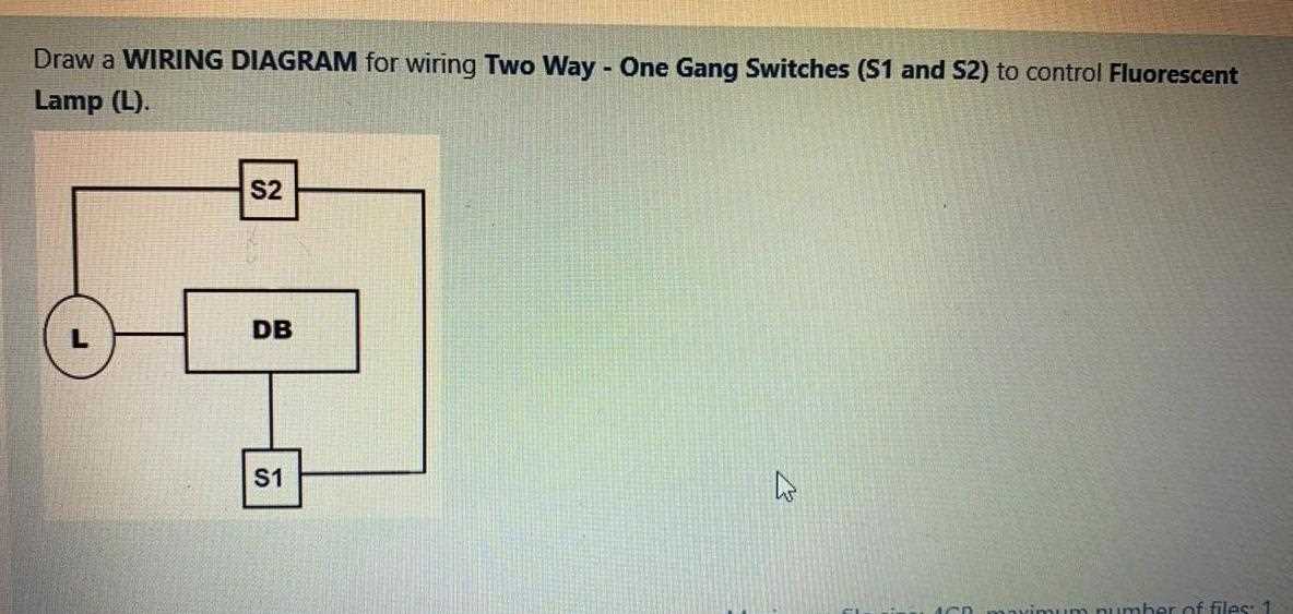 1 gang 1 way switch wiring diagram