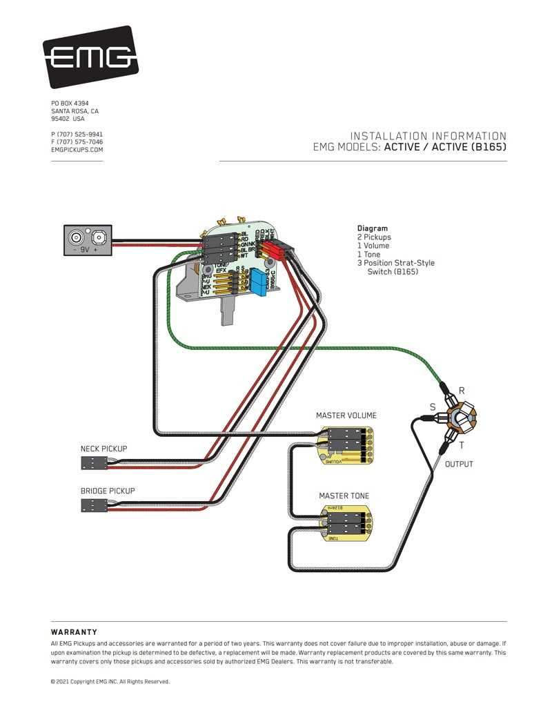 1 pickup 1 volume 1 tone wiring diagram