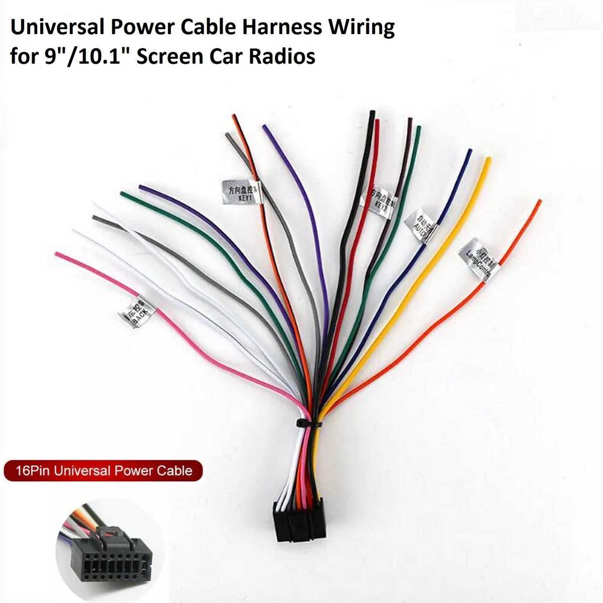 10.1 android head unit wiring diagram