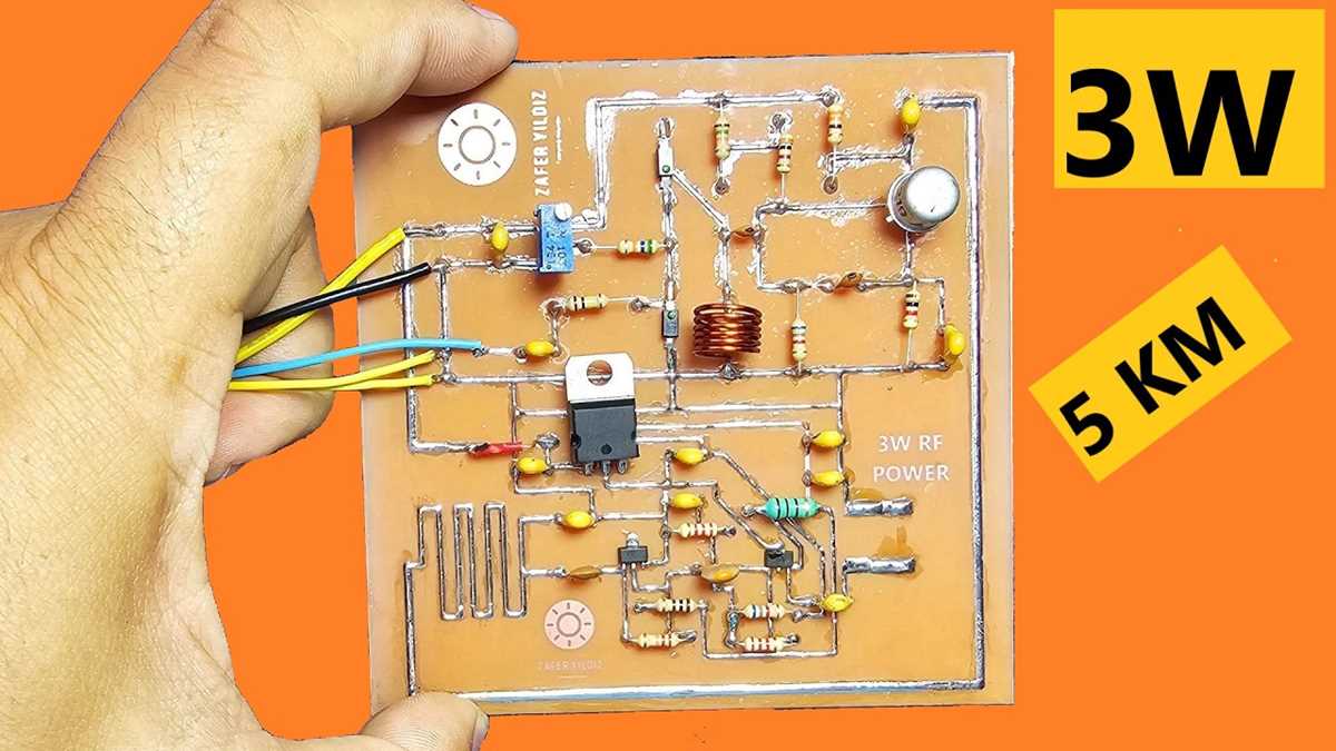 1000 km fm transmitter circuit diagram