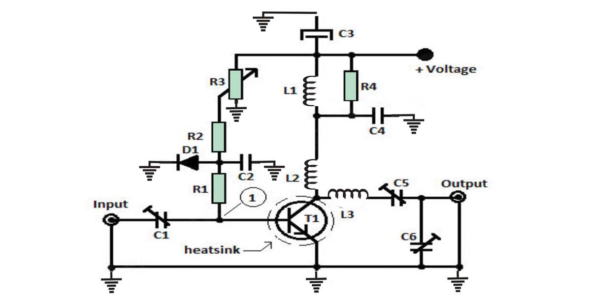 1000 km fm transmitter circuit diagram