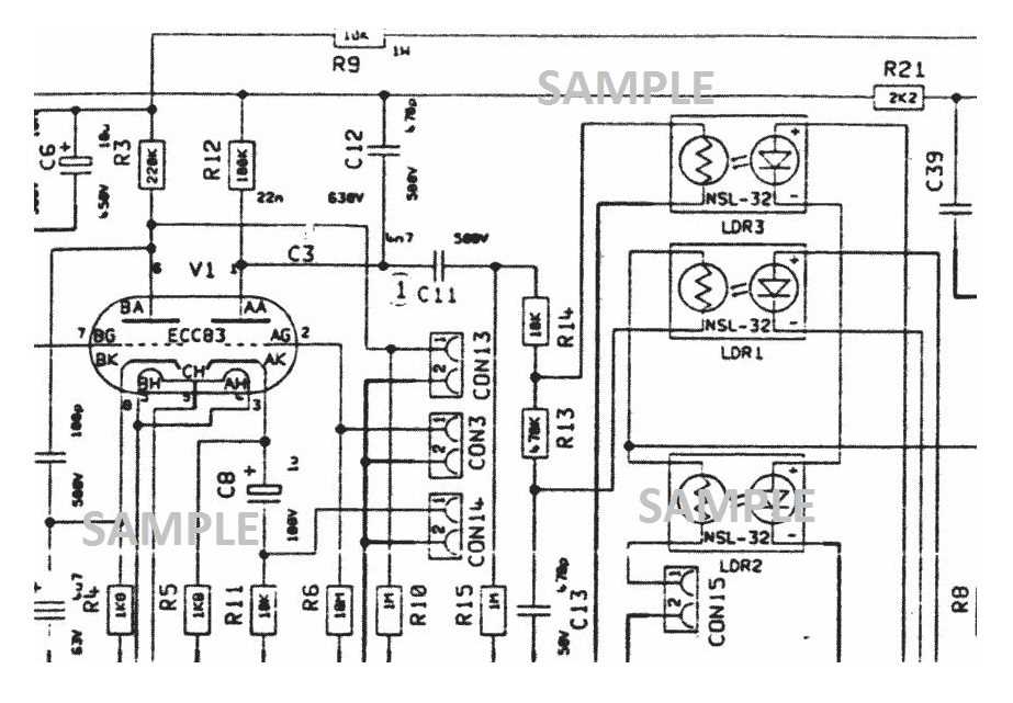 100w amplifier schematic diagram