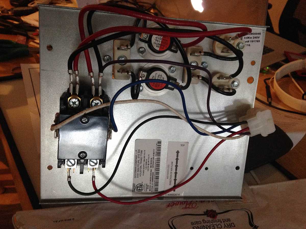 10kw heat strip wiring diagram