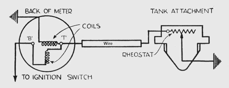 12 volt fuel gauge wiring diagram for boat