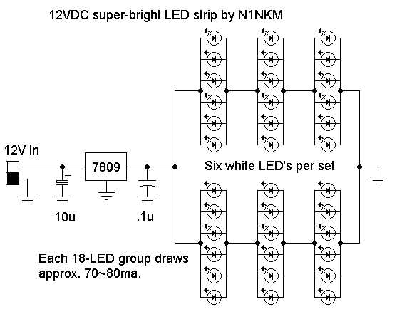 12 volt led light wiring diagram
