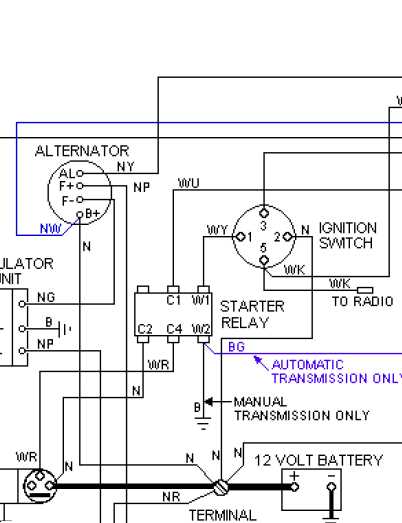 12 volt starter solenoid wiring diagram