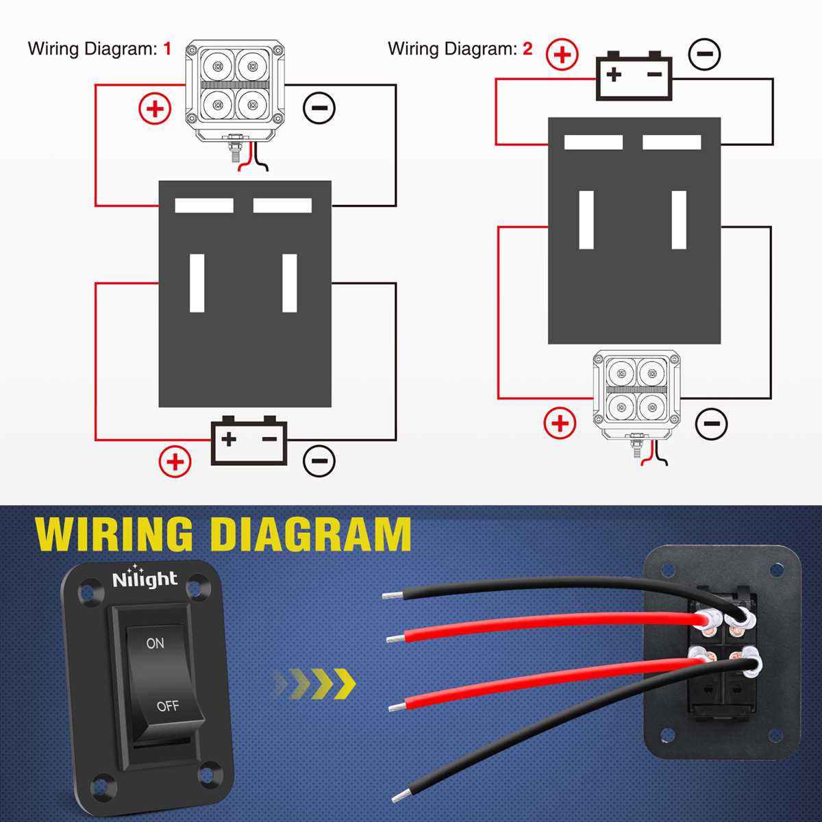 12 volt toggle switch wiring diagrams
