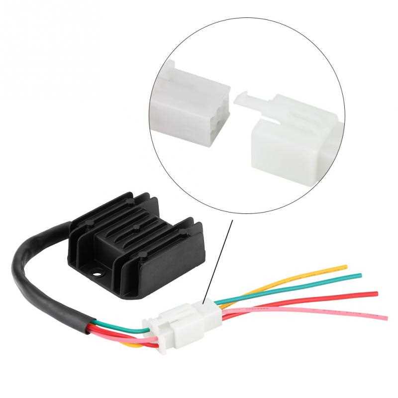 12 volt 4 pin regulator rectifier wiring diagram