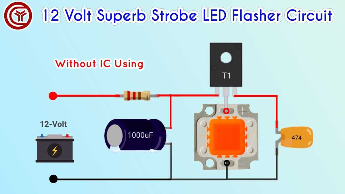 12 volt led lights circuit diagram