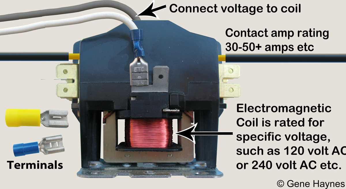 120 volt relay motor control schematic diagram