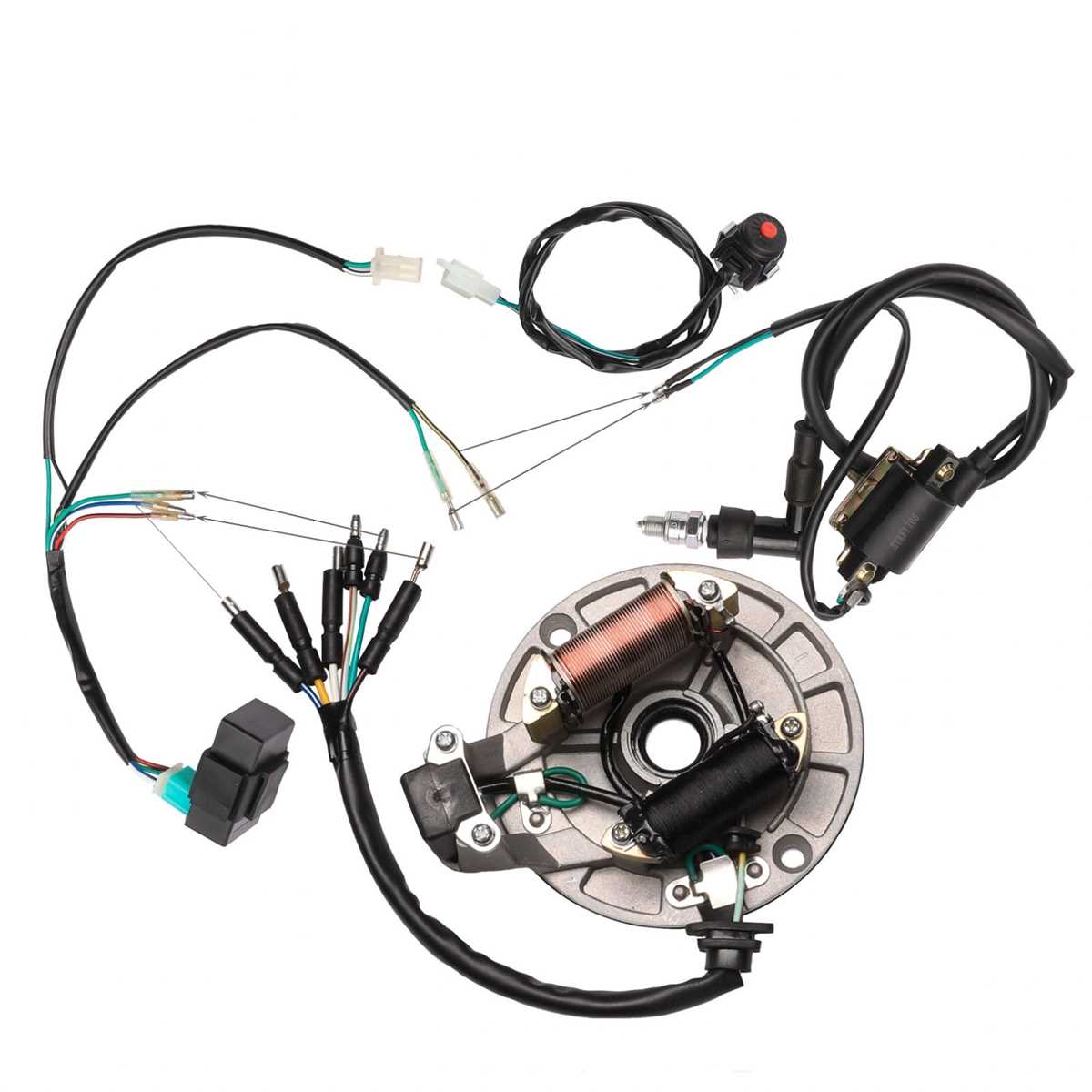 125 pit bike wiring diagram