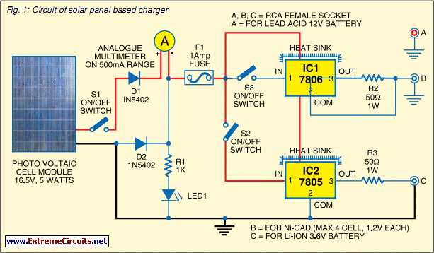12v 24v battery charger circuit diagram