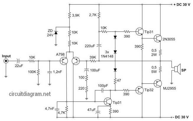 12v 400w amplifier schematic diagram