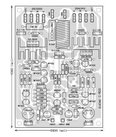12v 400w amplifier schematic diagram