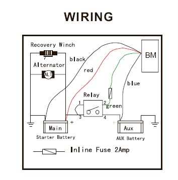 12v battery isolator switch wiring diagram