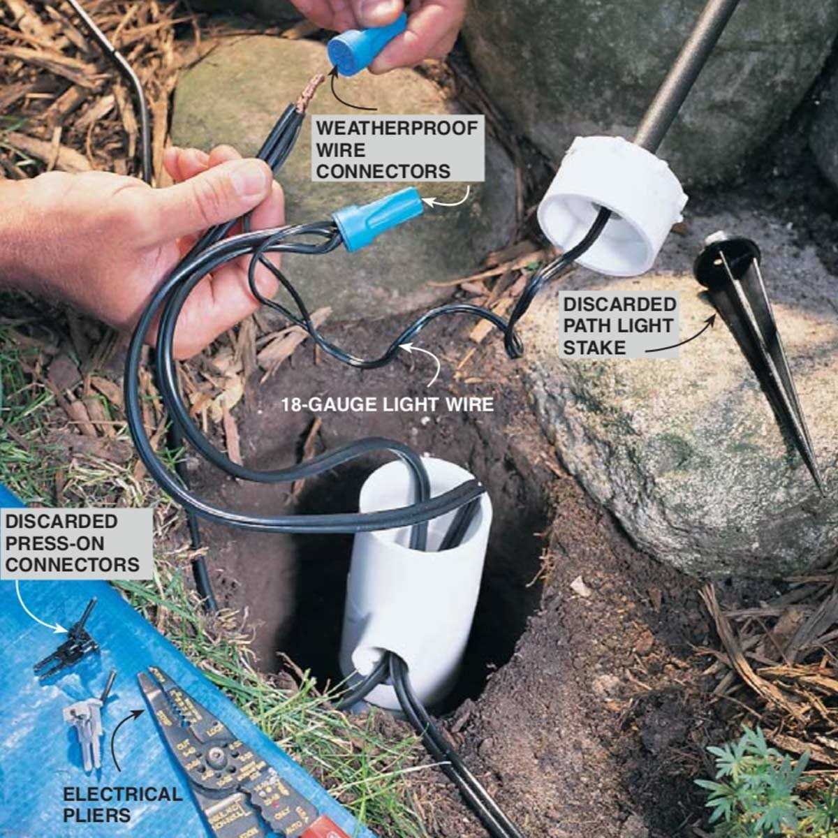 12v garden lighting wiring diagram