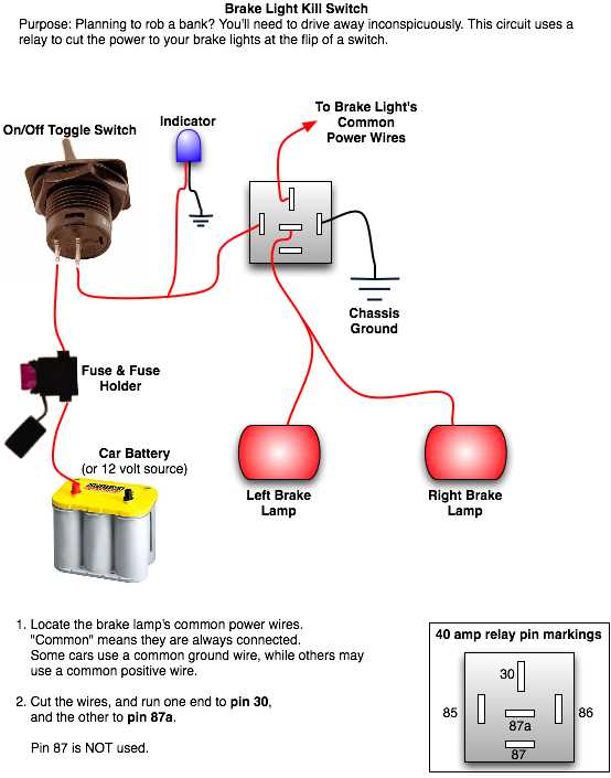12v kill switch wiring diagram