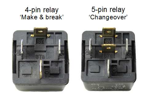 12v 30a relay 4 pin wiring diagram