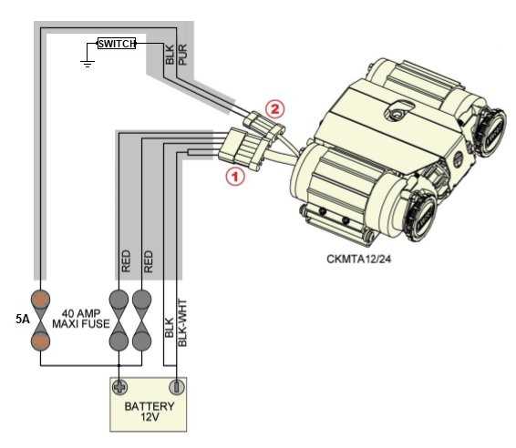 12v air compressor wiring diagram