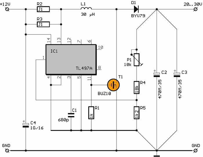 12v circuit diagram