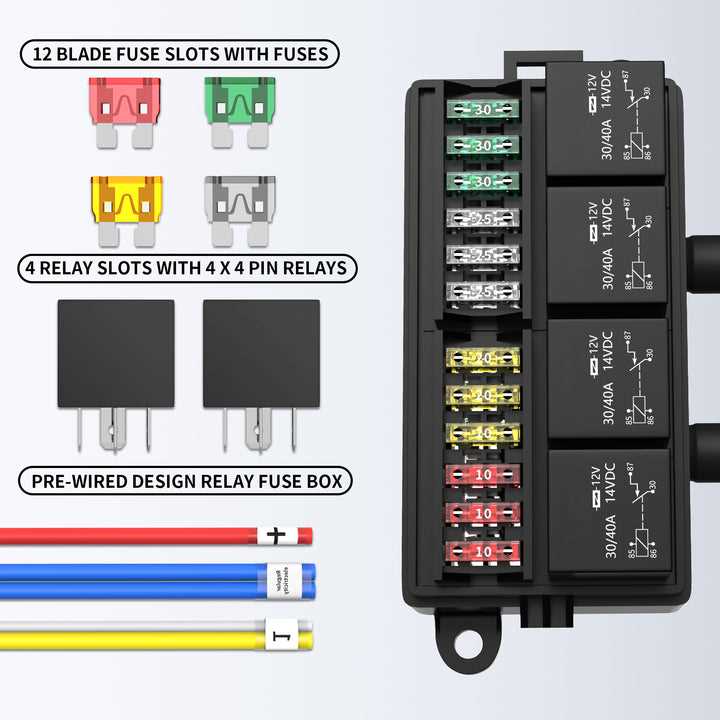 12v fuse box wiring diagram
