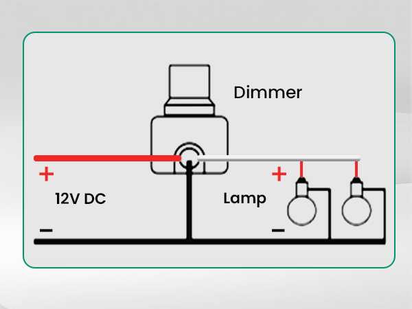 12v led dimmer circuit diagram