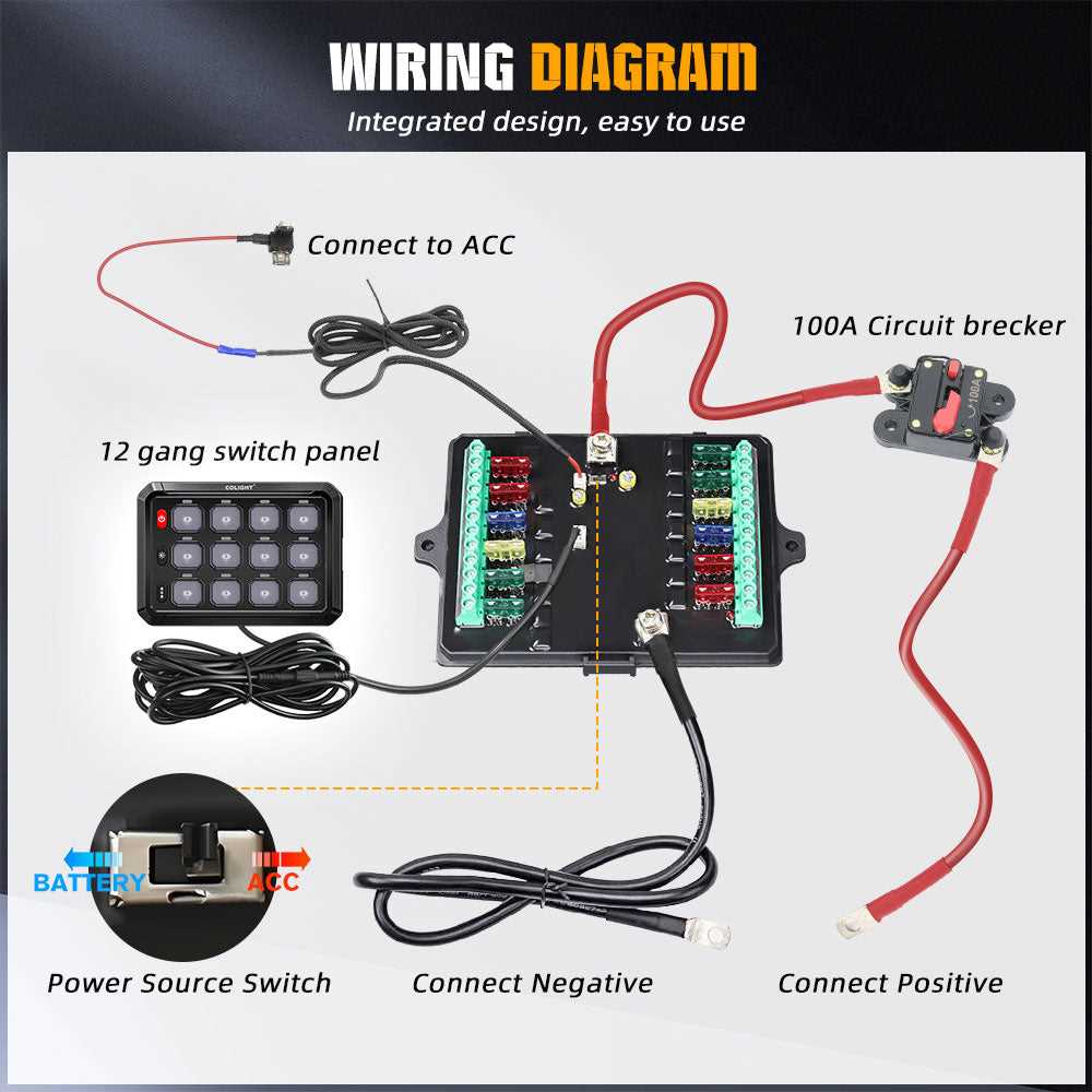 12v power box wiring diagram