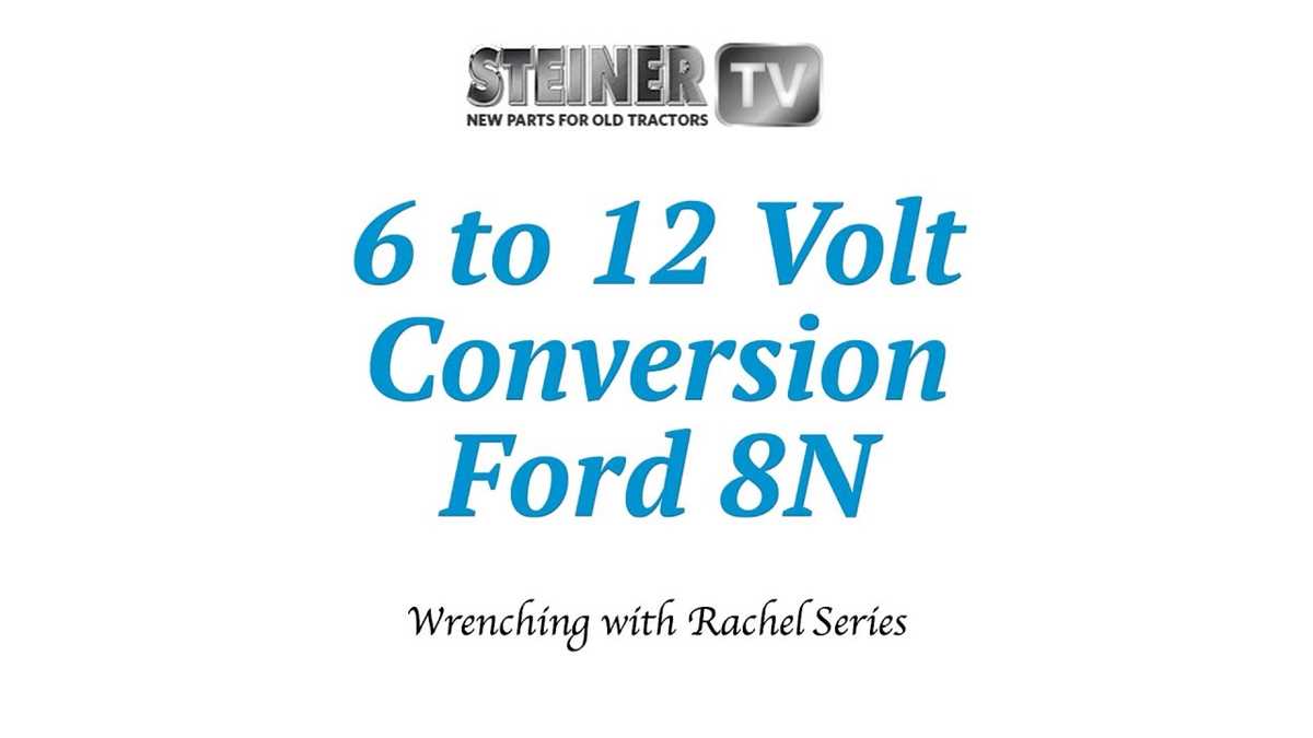 12v wiring 8n ford tractor wiring diagram 12 volt