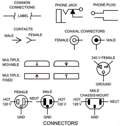 12v wiring diagram symbols