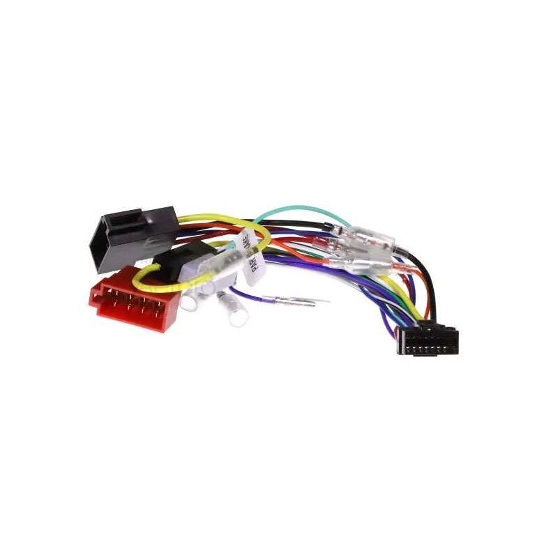 16 pin iso wiring diagram