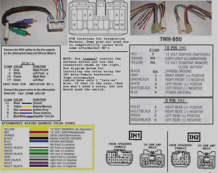 16 pin wiring harness diagram