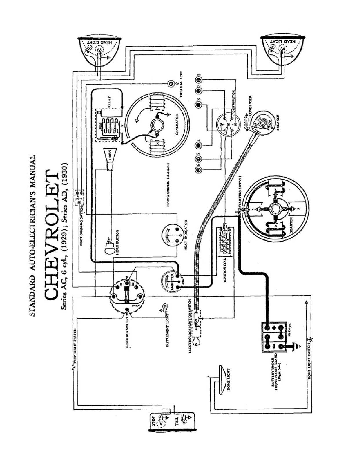 1951 ford f1 wiring diagram
