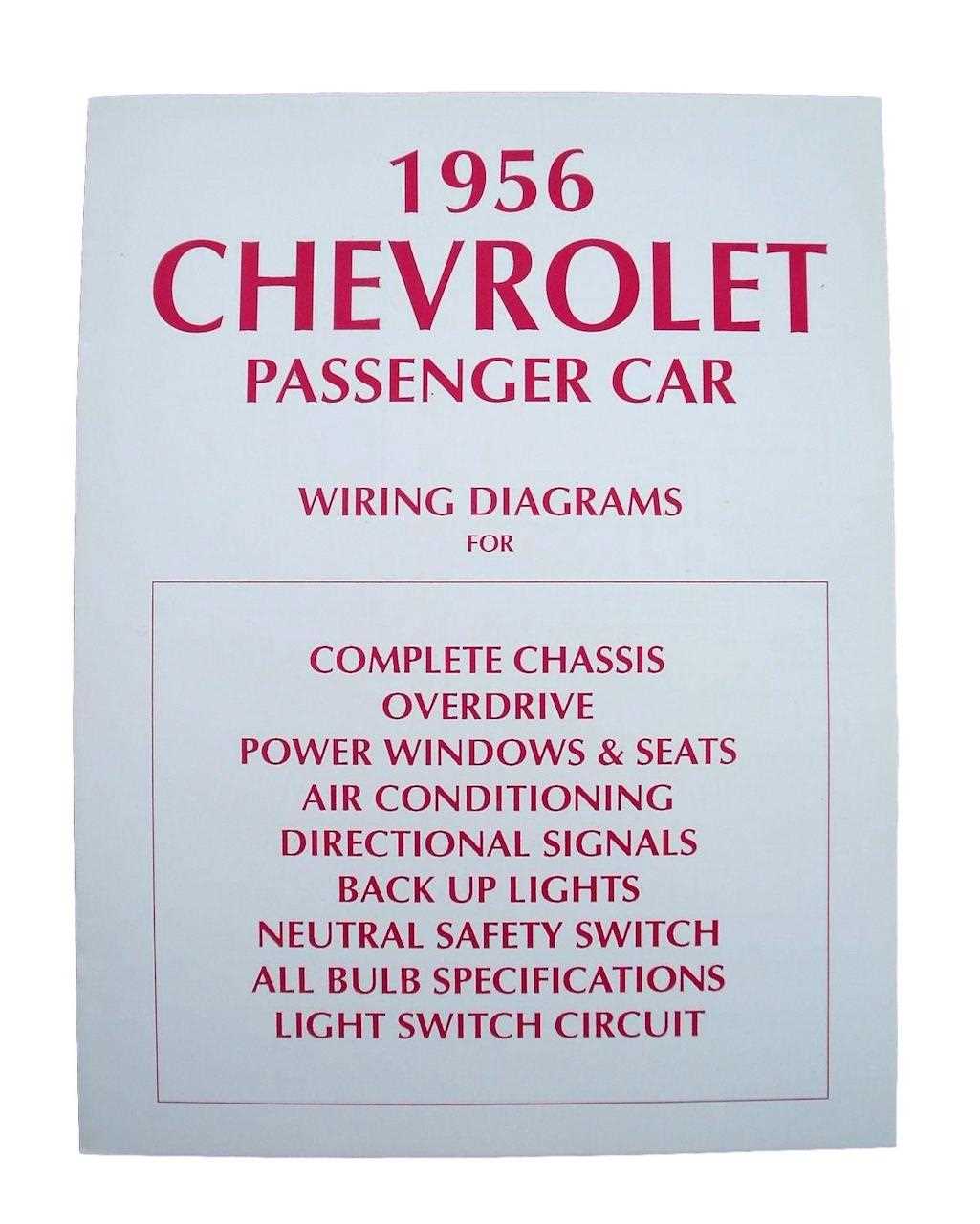 1956 chevy wiring diagram