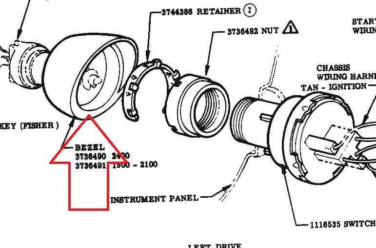 1957 chevy ignition switch wiring diagram