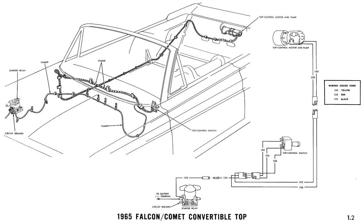 1965 mustang under dash wiring diagram