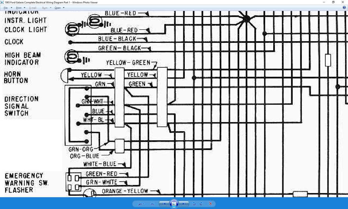 1965 ford galaxie 500 wiring diagram