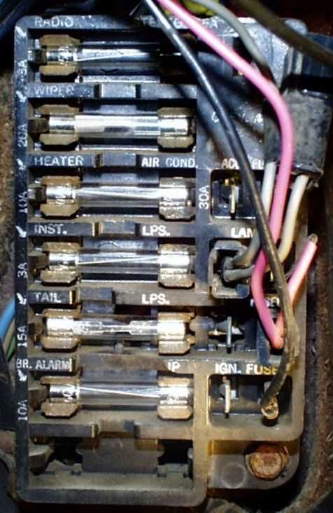 1966 el camino wiring diagram