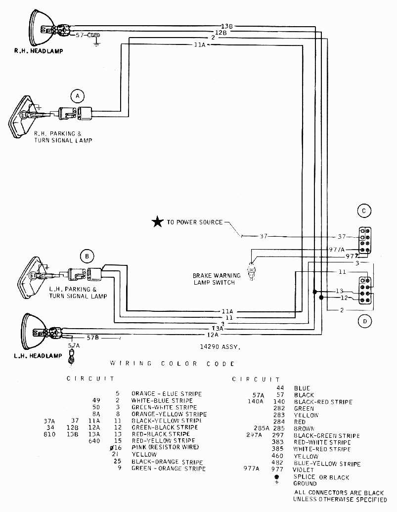 1969 camaro wiring diagram free