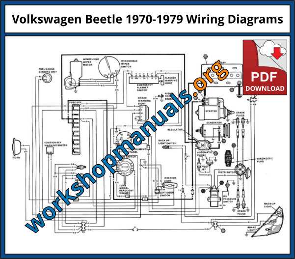 1970 vw bus wiring diagram