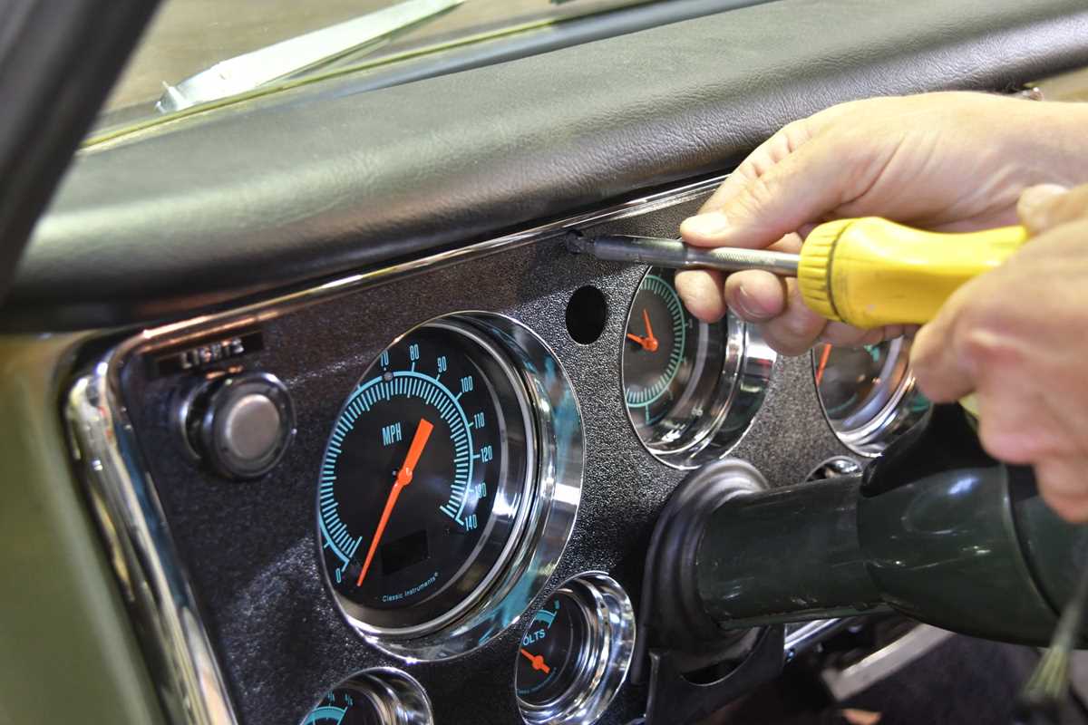 1972 chevy truck instrument cluster wiring diagram