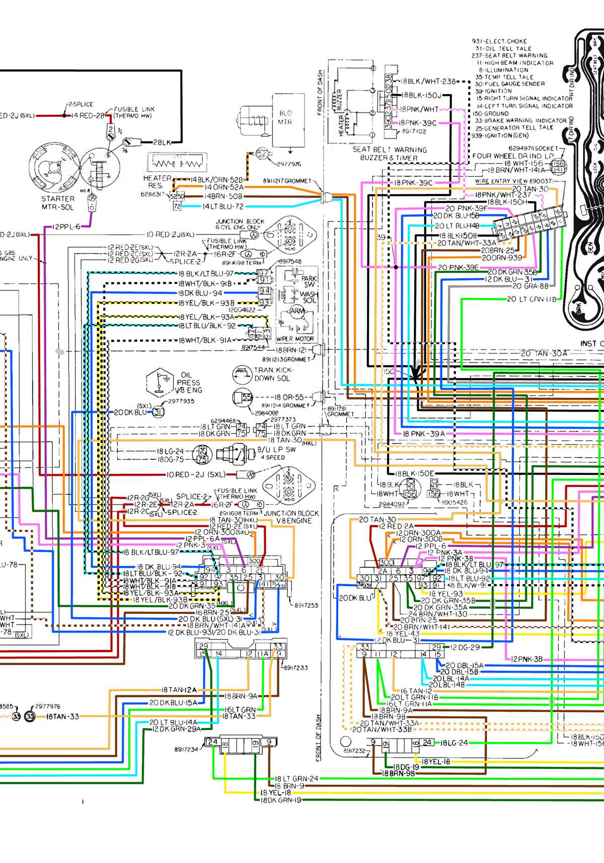 1972 chevy c10 wiring diagram