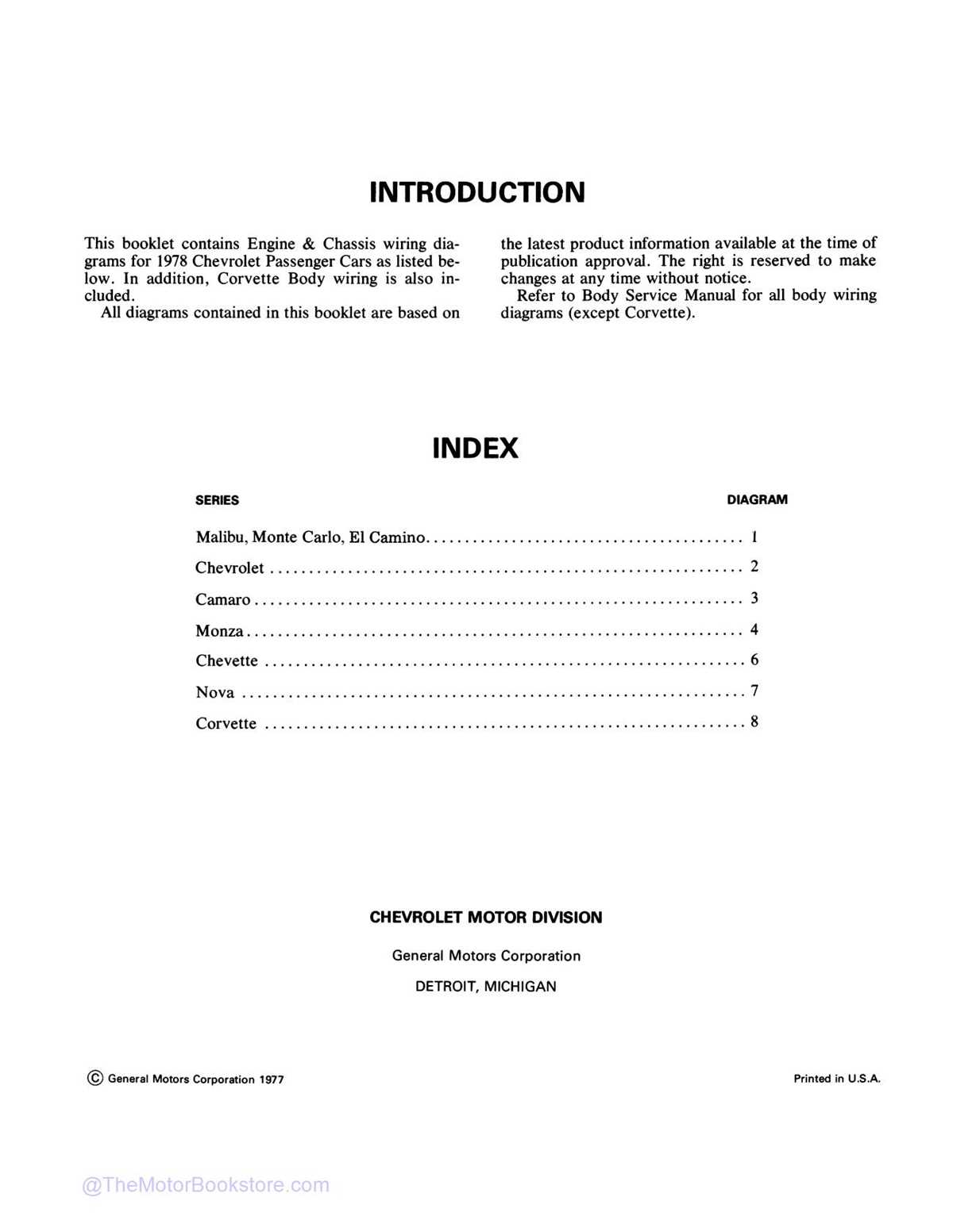 1978 camaro wiring diagram