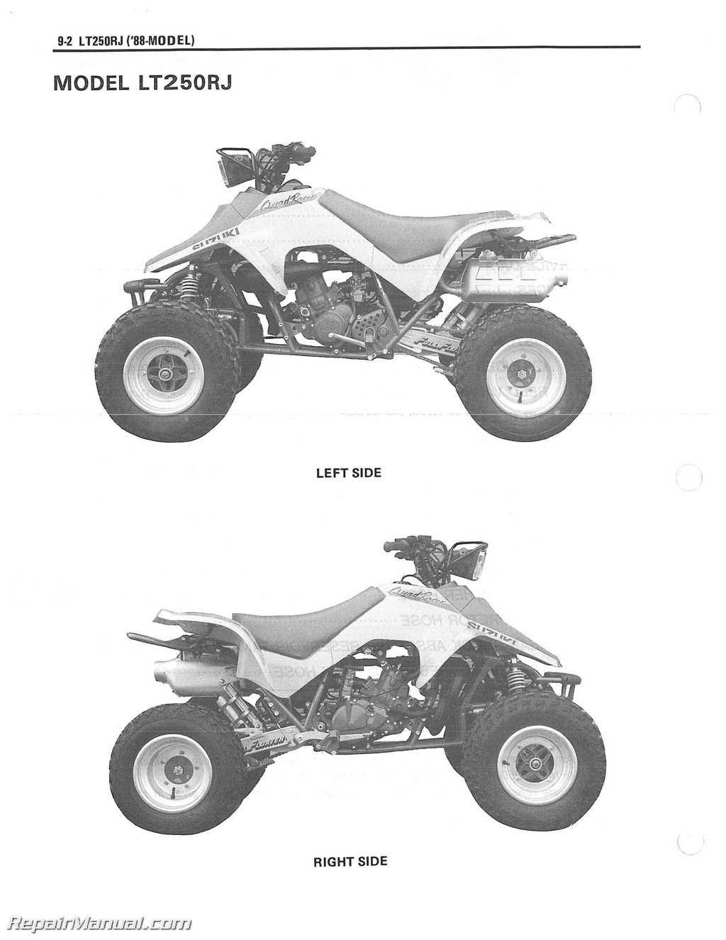 1985 suzuki lt250r wiring diagram