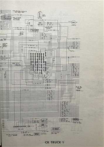 1985 chevy truck headlight switch wiring diagram