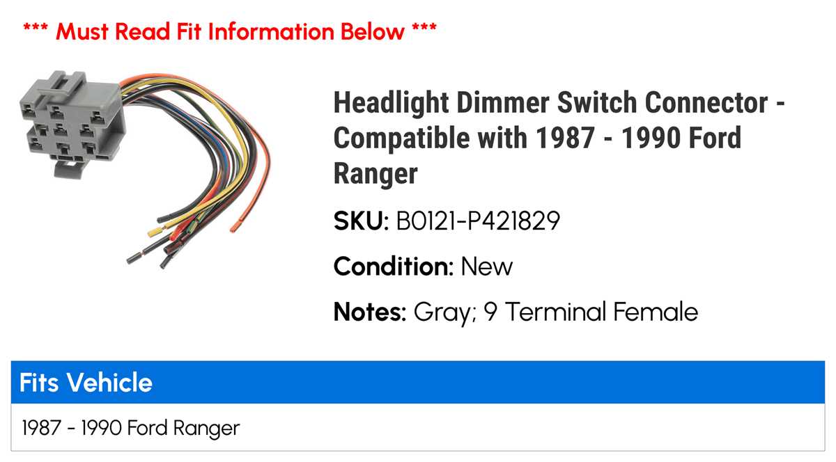 1987 ford ranger wiring diagram