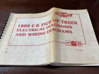 1989 chevy truck instrument cluster wiring diagram