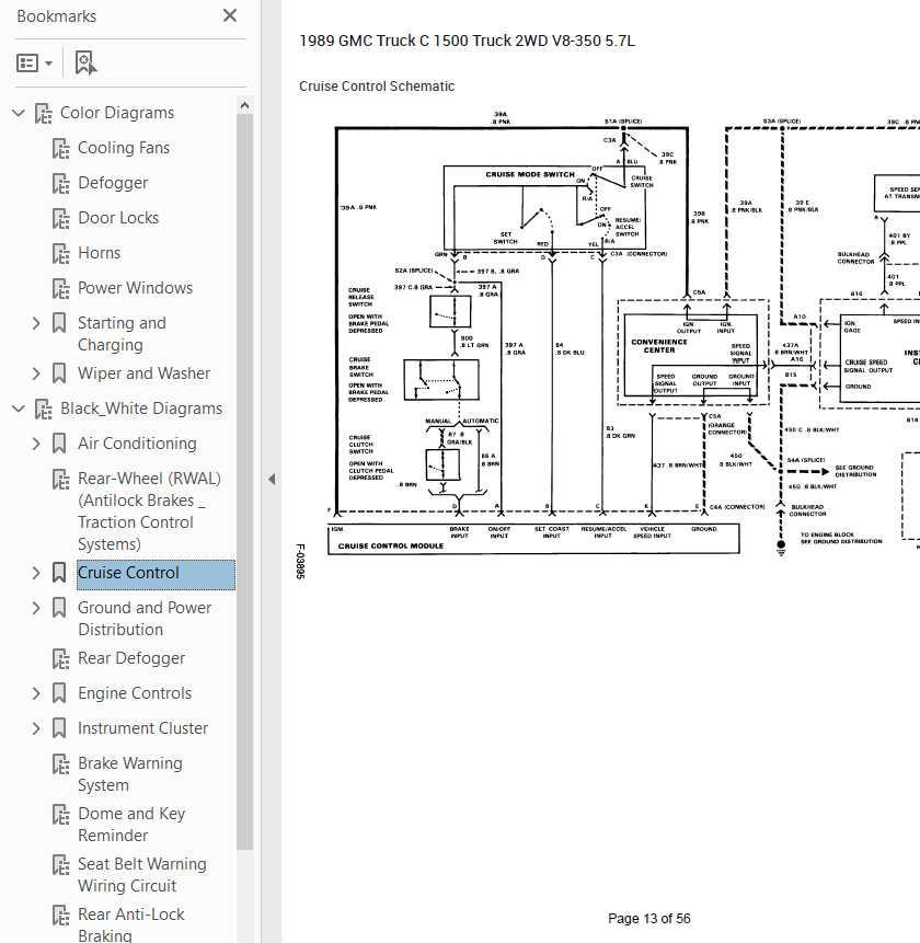 1989 chevy silverado wiring diagram